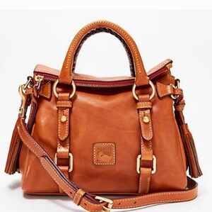 Dooney & Bourke Florentine Leather Micro Satchel